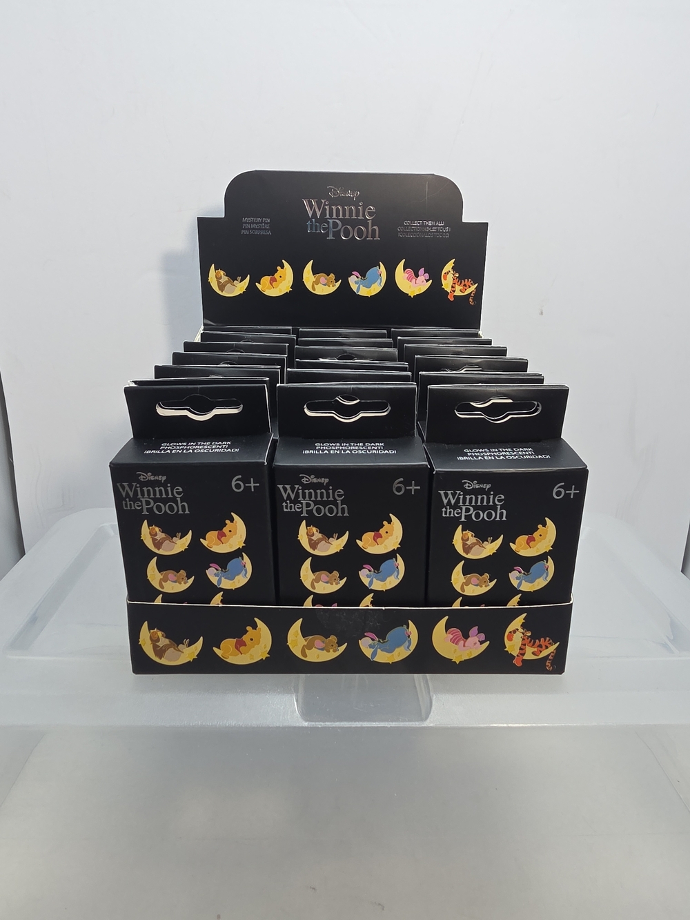 Lot Of 18 Loungefly Disney Winnie The Pooh Moon Nap Blond Box Enamel Pin NWT (A4